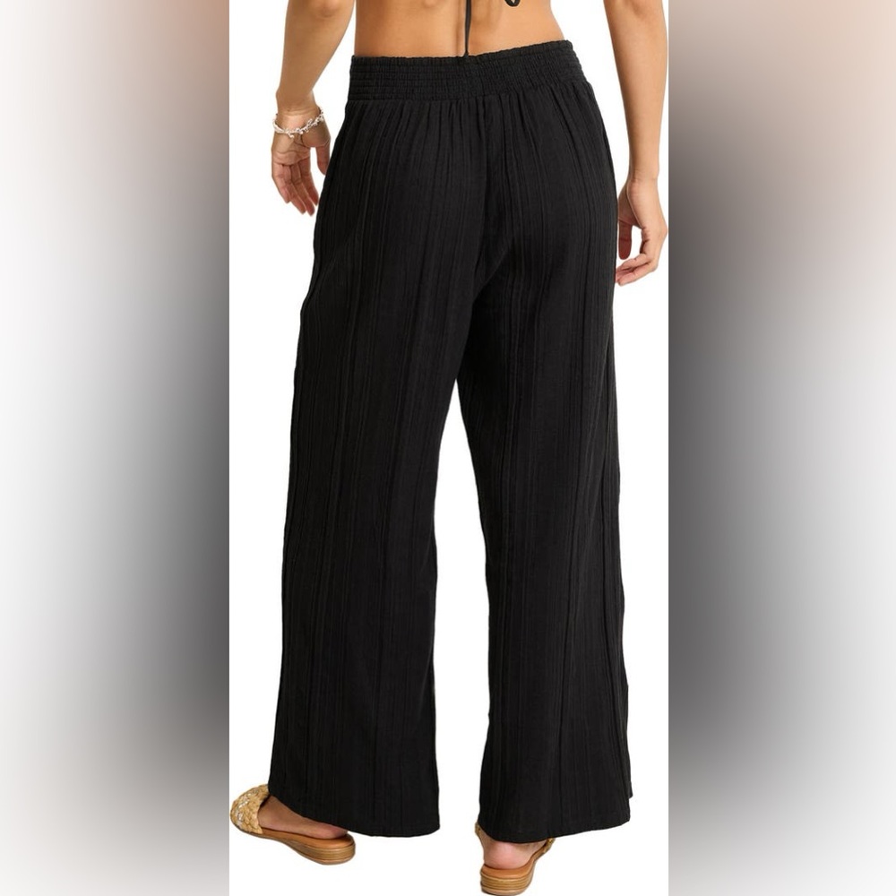 NWT [Tommy Bahama] Mykonos Textured Cover-Up Sarong Pants in Black Women’s XL - Picture 3 of 11
